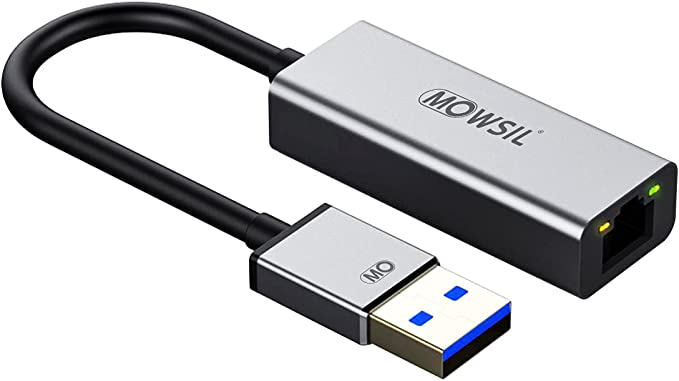 MOWSIL Gigabit Ethernet Network Adapter USB 3.0 to RJ45 GIGA CONVERTER MOWSIL Gigabit Ethernet Network Adapter USB 3.0 to RJ45 GIGA CONVERTER